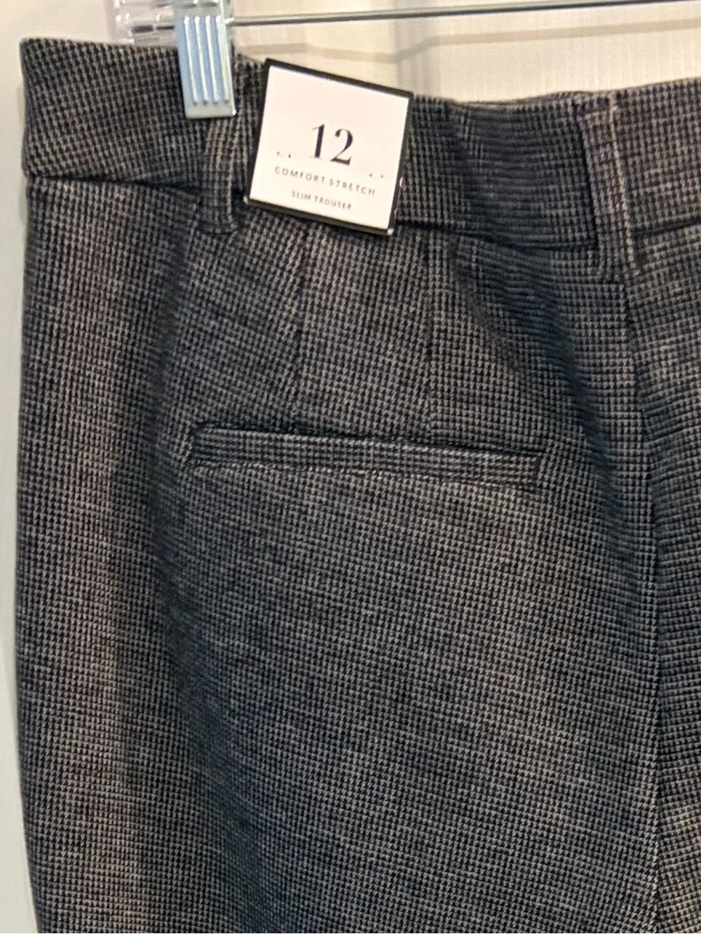 WHBM Tailored Grey Women's Dress Pants